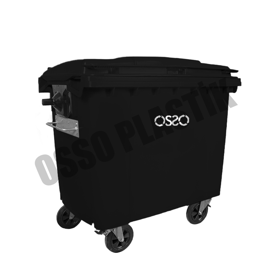 OSSO 660 Litre Plastik Çöp Konteyneri